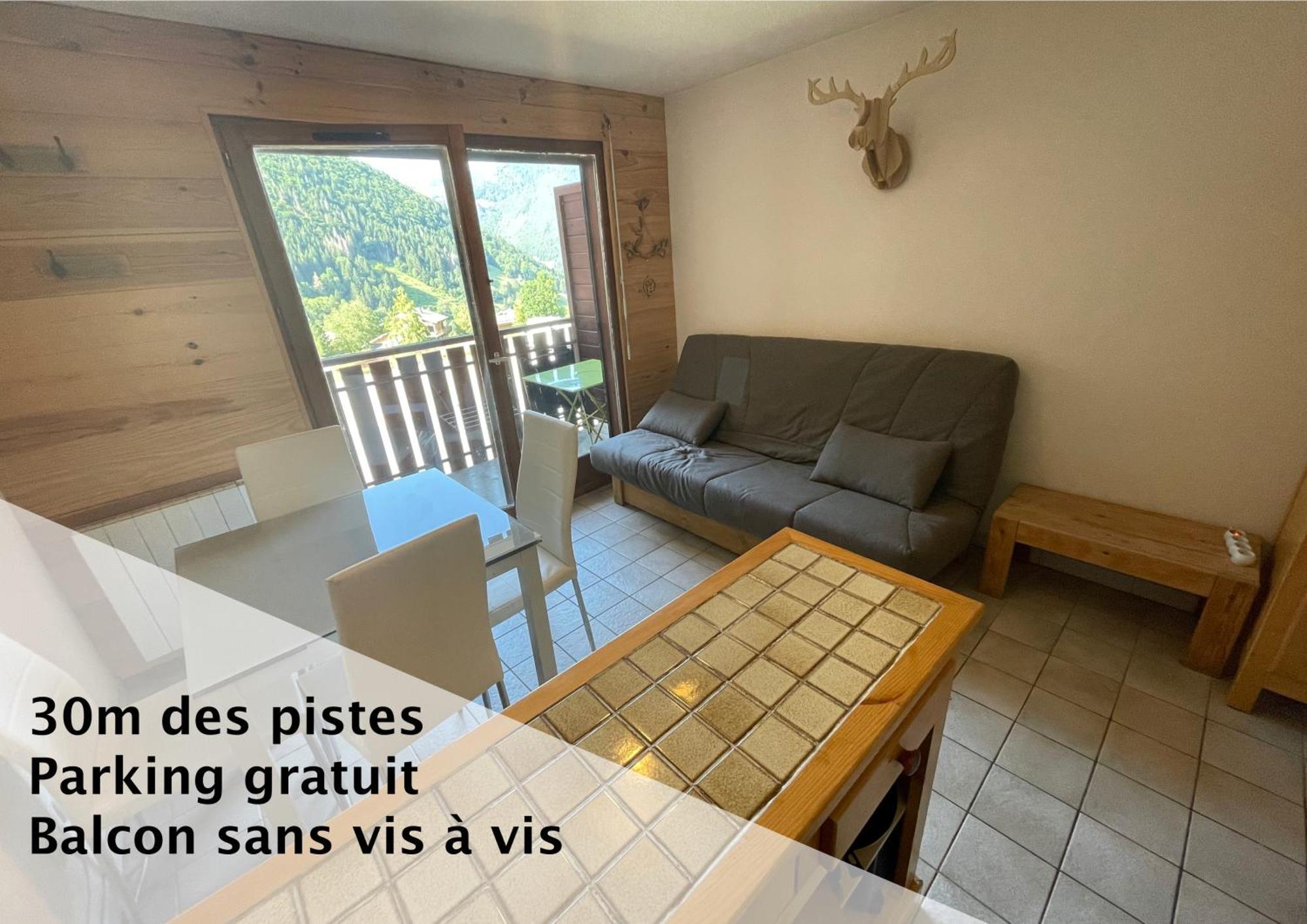 Le Pied Des Pistes A13, Joli Studio Tout Confort 4 Pers, Vue Vallee Imprenable, Draps Non Compris Saint-Jean-d'Aulps Exterior photo